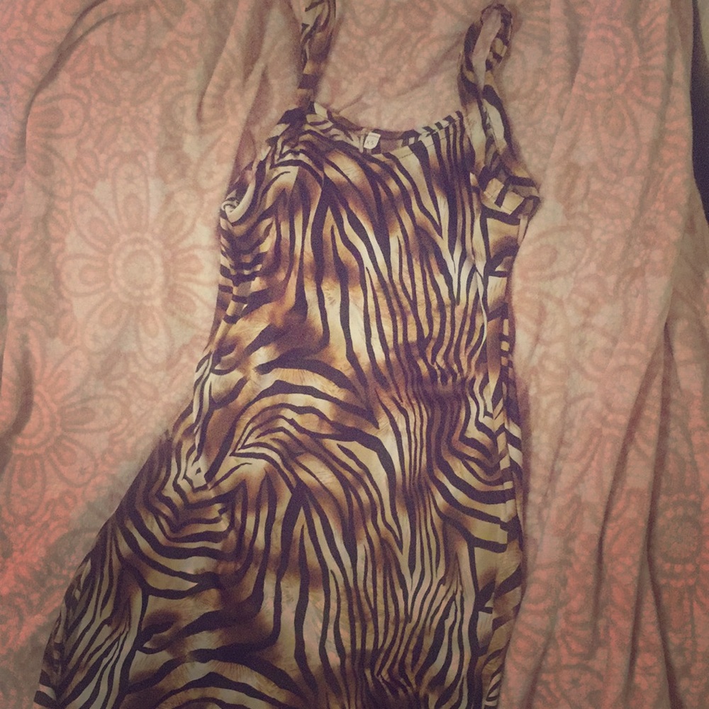 leopard print dress from Mexicó